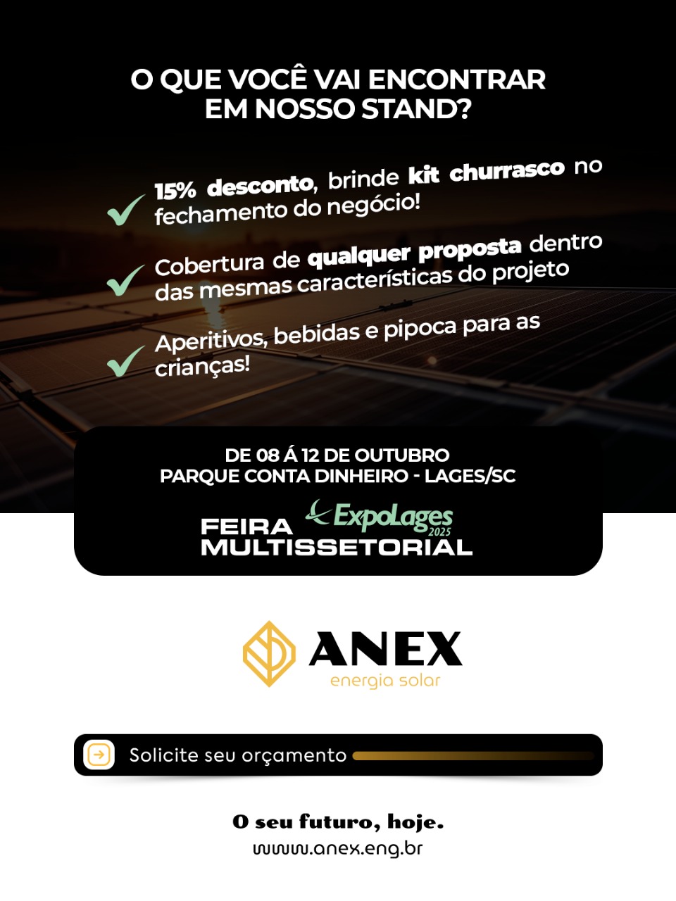ANEX Energia Solar na Expolages 2025